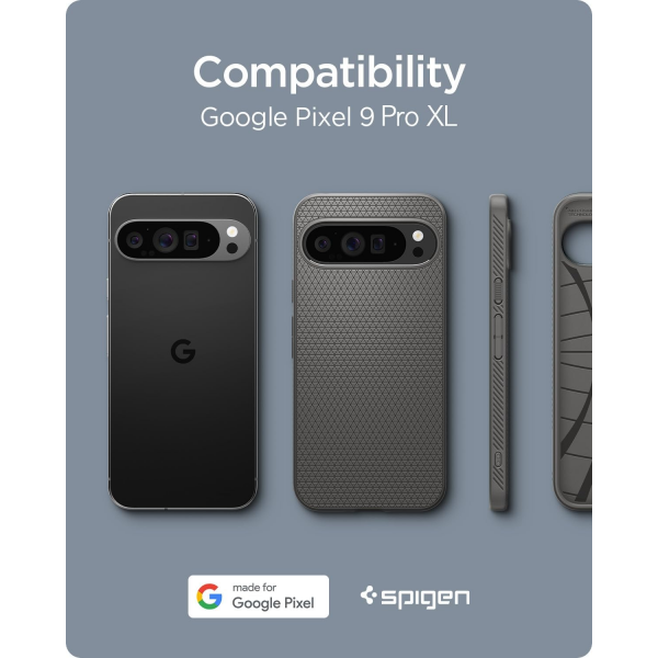 Spigen Marble Grey Liquid Air Back Protecti... | Klikk Malta