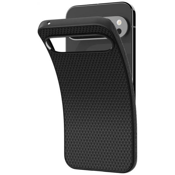 Spigen Matte Black Liquid Air Back Protecti... | Klikk Malta