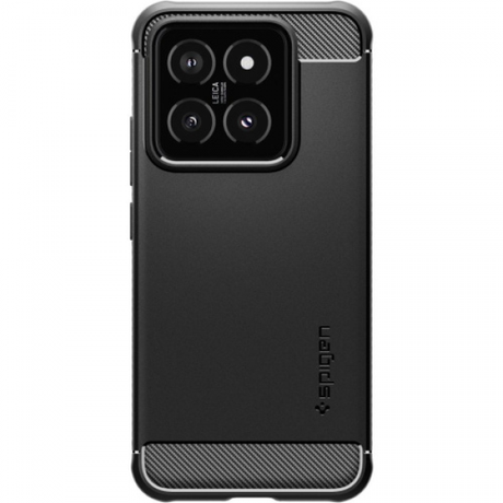 Spigen Matte Black Rugged Armor Back Protec... | Klikk Malta
