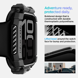 Spigen Rugged Armor Black Case for Apple Wa... | Klikk Malta