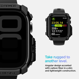 Spigen Rugged Armor Black Case for Apple Wa... | Klikk Malta