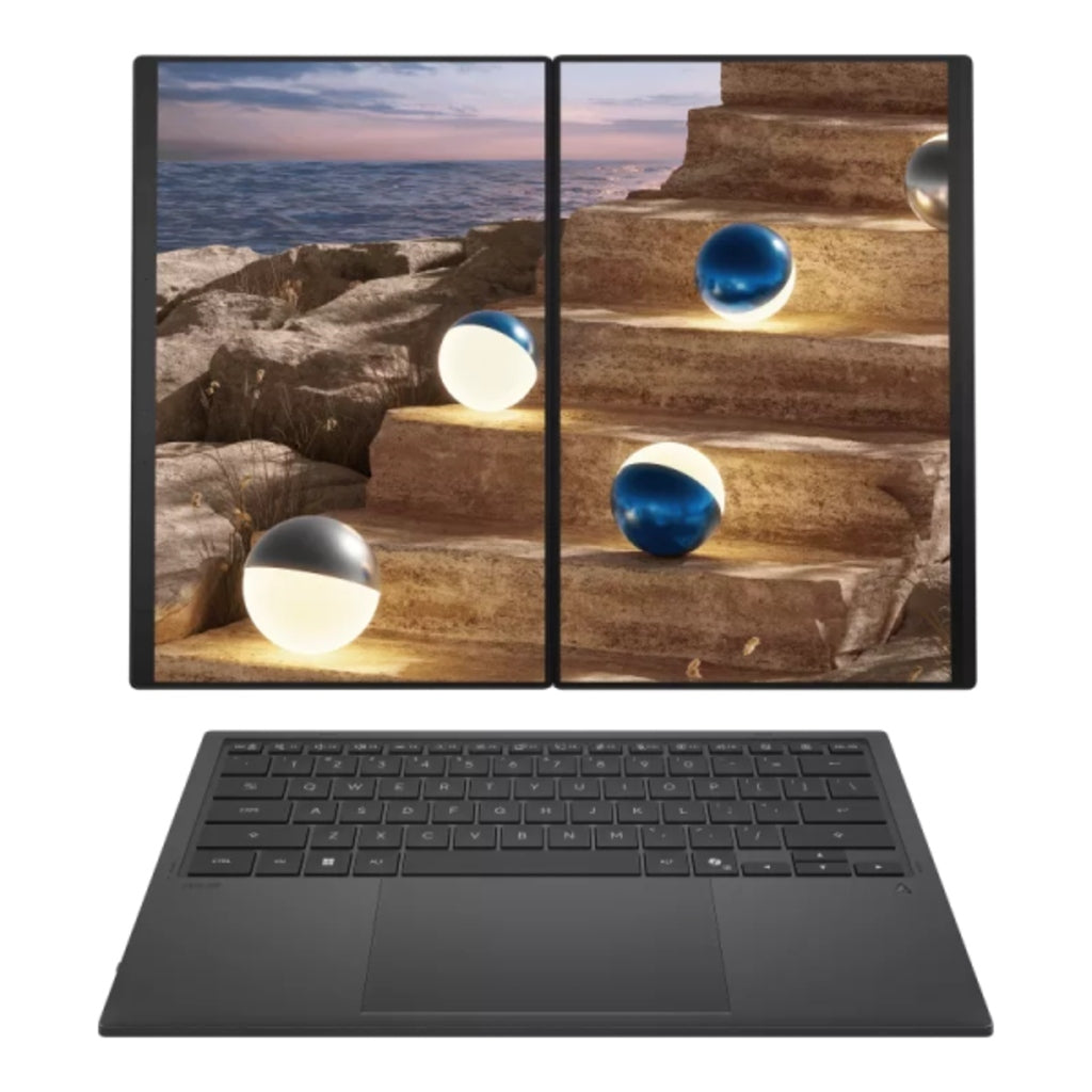 ASUS Zenbook Duo UX8407AA-SN345X 14" OLED Touch UX9-388 32GB 2TB W11P Laptop Grey