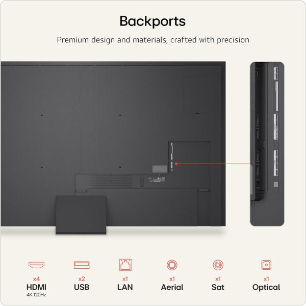 LG QNED87 100" 4K QNED Mini LED Smart TV