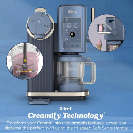 Ninja Creami Swirl 13-in-1 0.481L Ice Cream Maker Blue