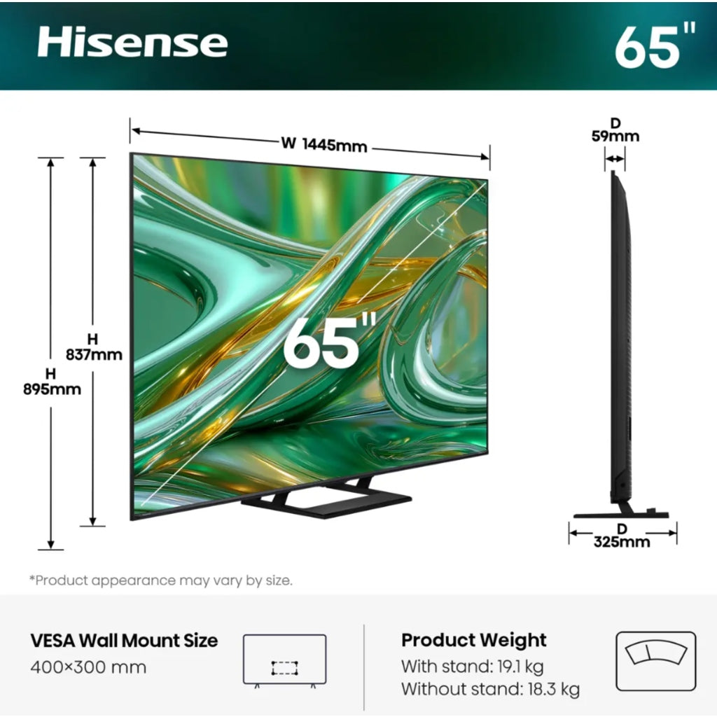 Hisense 65Q8S 65" MiniLED UHD Smart TV