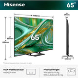 Hisense 65Q8S 65" MiniLED UHD Smart TV