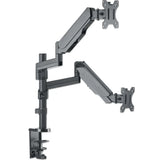 Manhattan Dual Monitor Gas Spring Mount 17-32" 9kg