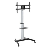 Manhattan Aluminum Height-Adjustable TV Cart 37-86" 50kg