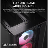 Corsair 4000D RS ARGB Black Computer Case