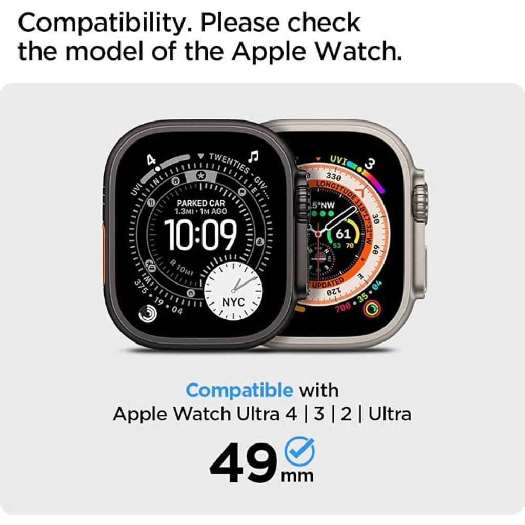 Spigen GLAS.tR EZ Fit Apple Watch Ultra 1/2 Clear