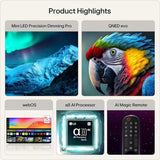 LG QNED87 100" 4K QNED Mini LED Smart TV