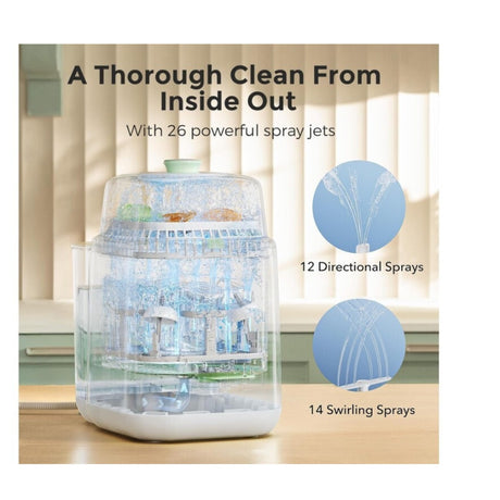 Momcozy CleanPal Pro BS03 Baby Bottle Washer & Sterilizer