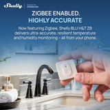 Shelly BlU H&T ZB Smart Sensor Ivory