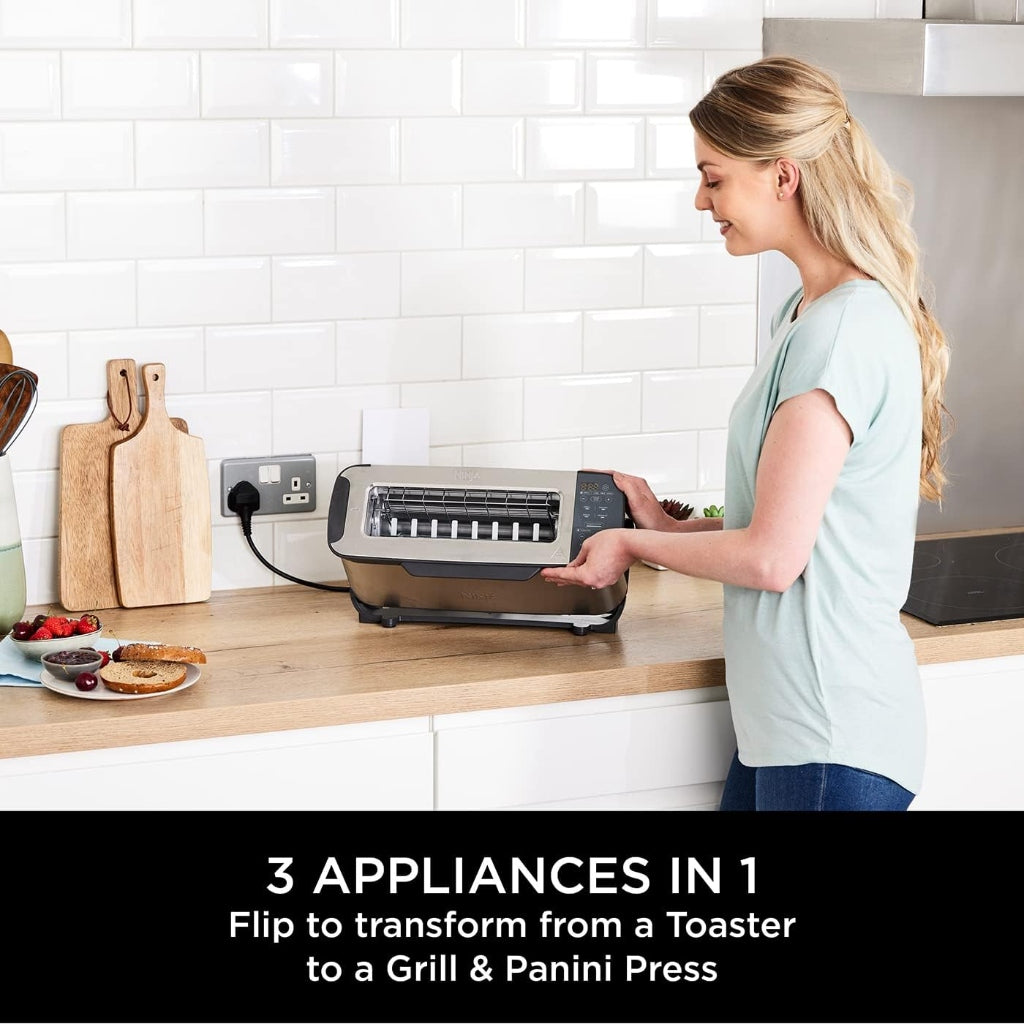 Ninja Foodie 3-in-1 Toaster Grey