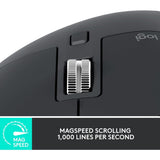 Logitech MX Master 3S Bluetooth Edition Mouse Graphite