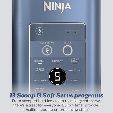 Ninja Creami Swirl 13-in-1 0.481L Ice Cream Maker Blue