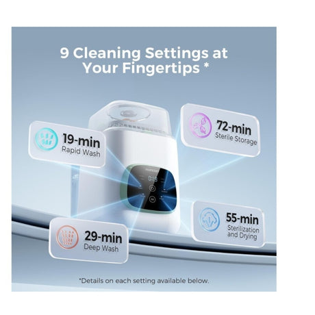 Momcozy CleanPal Pro BS03 Baby Bottle Washer & Sterilizer