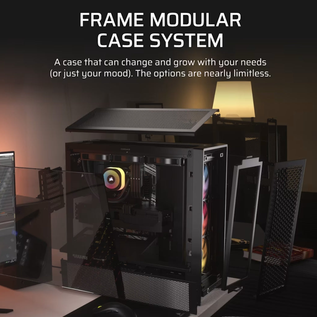 Corsair 4000D RS ARGB Black Computer Case