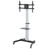 Manhattan Aluminum Height-Adjustable TV Cart 37-86" 50kg