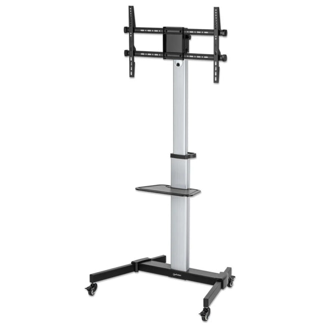 Manhattan Aluminum Height-Adjustable TV Cart 37-86" 50kg