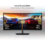 Gigabyte G34WQC2 EK 34'' WQHD 200Hz 1ms LED Gaming Monitor