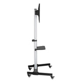 Manhattan Aluminum Height-Adjustable TV Cart 37-86" 50kg