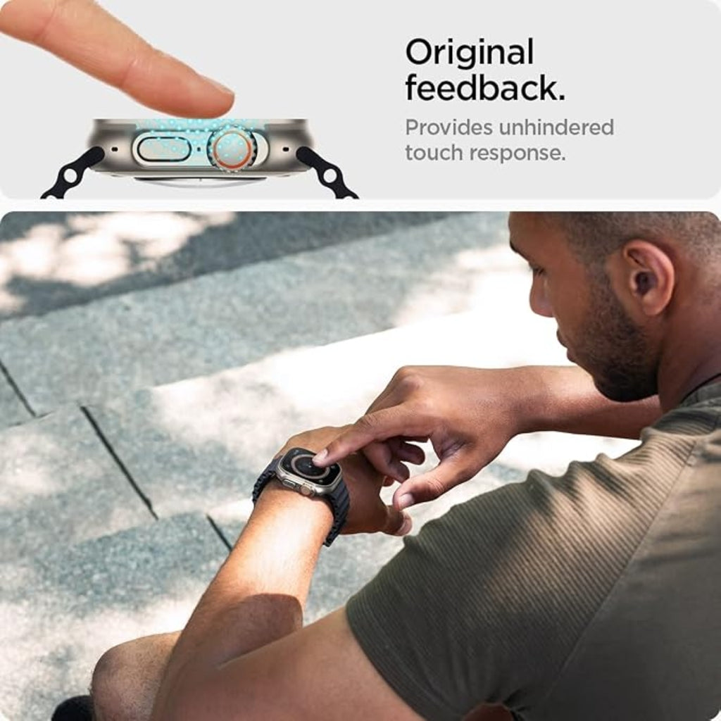 Spigen GLAS.tR EZ Fit Apple Watch Ultra 1/2 Clear
