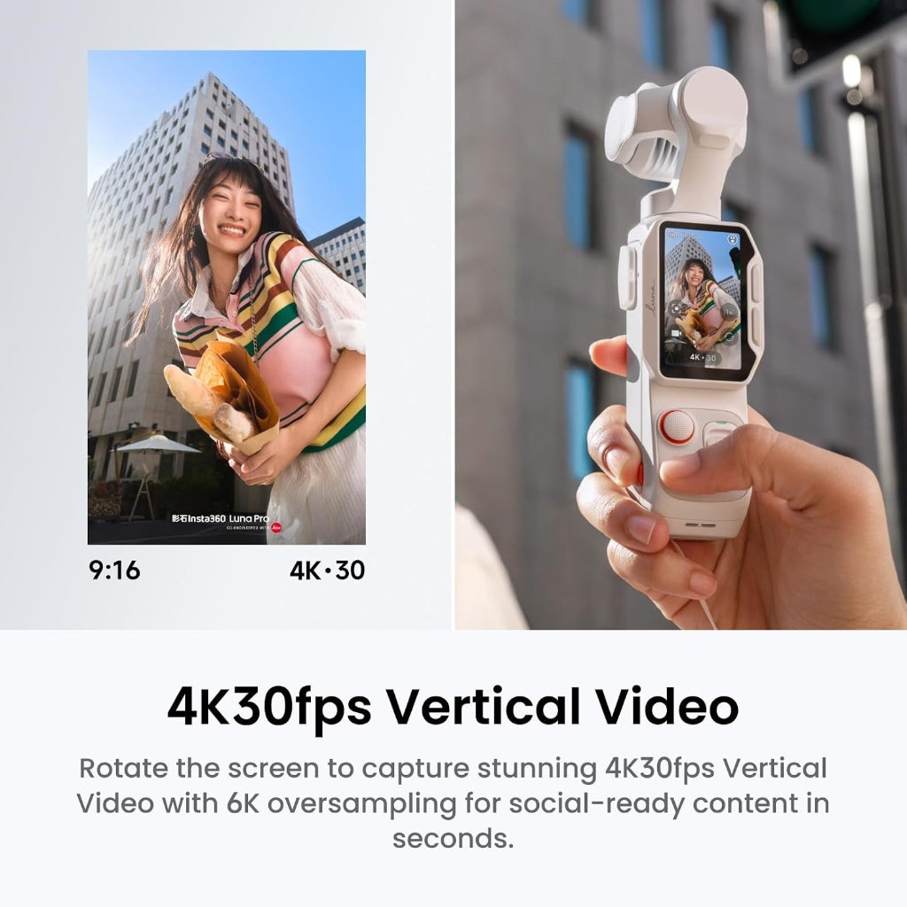 Insta360 Luna Pro Standard Bundle Black
