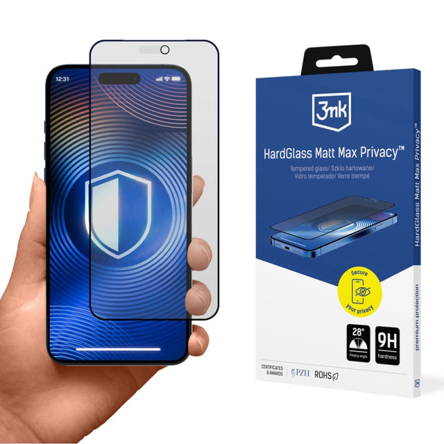 3mk HardGlass Max Privacy for iPhone 18 Pro Max