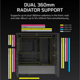 Corsair 4000D RS ARGB Black Computer Case