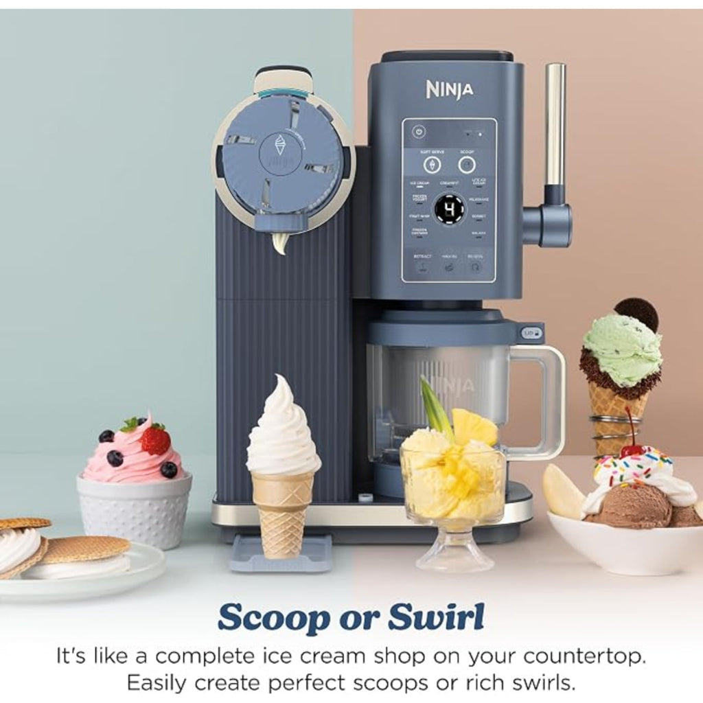 Ninja Creami Swirl 13-in-1 0.481L Ice Cream Maker Blue