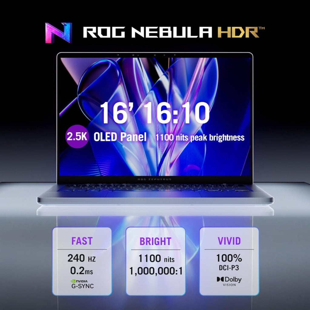 ASUS ROG Zephyrus GU606AR-TB136X 16" OLED U9-386H 32GB 1TB RTX5070Ti W11P