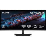 Gigabyte G34WQC2 EK 34'' WQHD 200Hz 1ms LED Gaming Monitor
