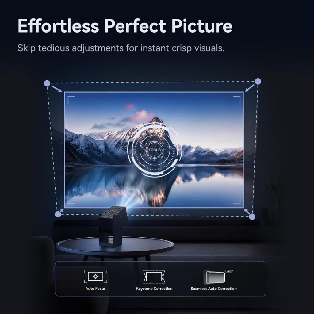 Wanbo Cube 2 S Vidaa OS Full HD 500 ANSI Gimbal Projector Deep Night