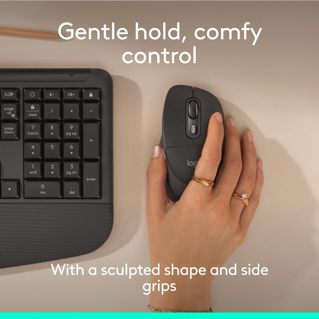 Logitech M850 L Signature Comfort Plus Wireless Mouse