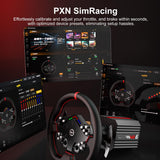 PXN VD6 Racing Wheel+Base+Pedals+Clamp Bundle