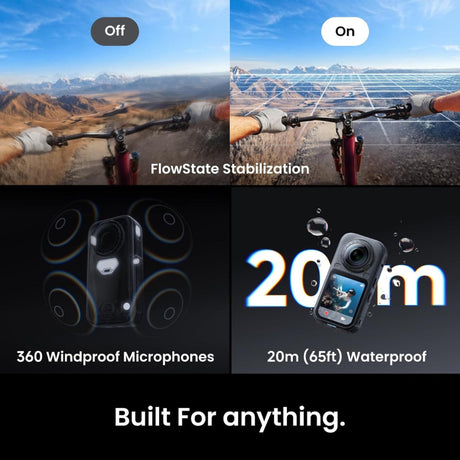 Insta360 X6 Essentials Bundle Camera