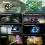 Hisense 65Q8S 65" MiniLED UHD Smart TV