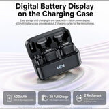 Yesido KR31 2-in-1 Lavalier USB-C Noise-cancelling Microphone with Charging Case
