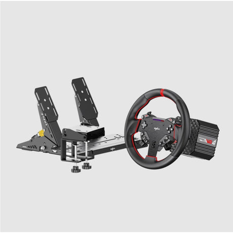 PXN VD4 Racing Wheel+Base+Pedals+Clamp Bundle