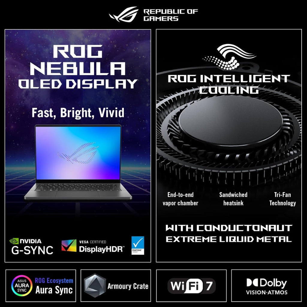 ASUS ROG Zephyrus GU606AR-TB136X 16" OLED U9-386H 32GB 1TB RTX5070Ti W11P