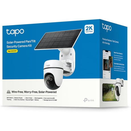 TP-Link TAPO C610 KIT 2K 3MP PT Solar Outdoor Cam