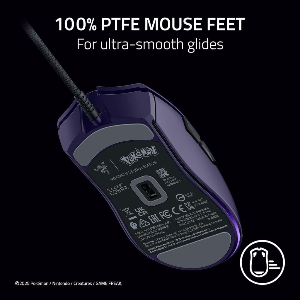 Razer Cobra Pokemon Gengar Ed. Lightweight RGB Gaming Mouse