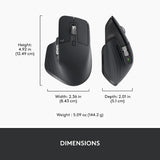 Logitech MX Master 3S Bluetooth Edition Mouse Graphite