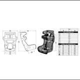 Sabelt GT-PAD Seat Deep Black