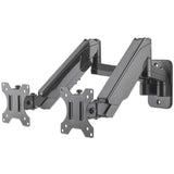 Manhattan Dual Monitor Gas Spring Wall Mount 17-32" 8kg