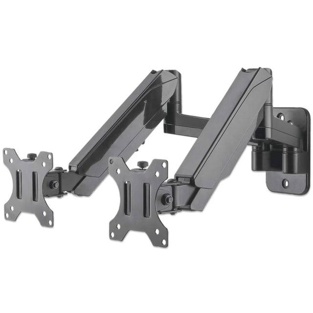 Manhattan Dual Monitor Gas Spring Wall Mount 17-32" 8kg
