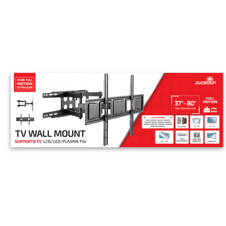 Superior Full Motion Bracket 37-80 inch 40k... | Klikk Malta