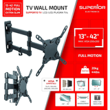 Superior Full Motion Extra Slim 13-42 inch ... | Klikk Malta