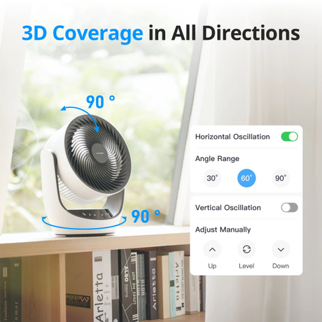 SwitchBot Battery-Powered Fan | Klikk Malta